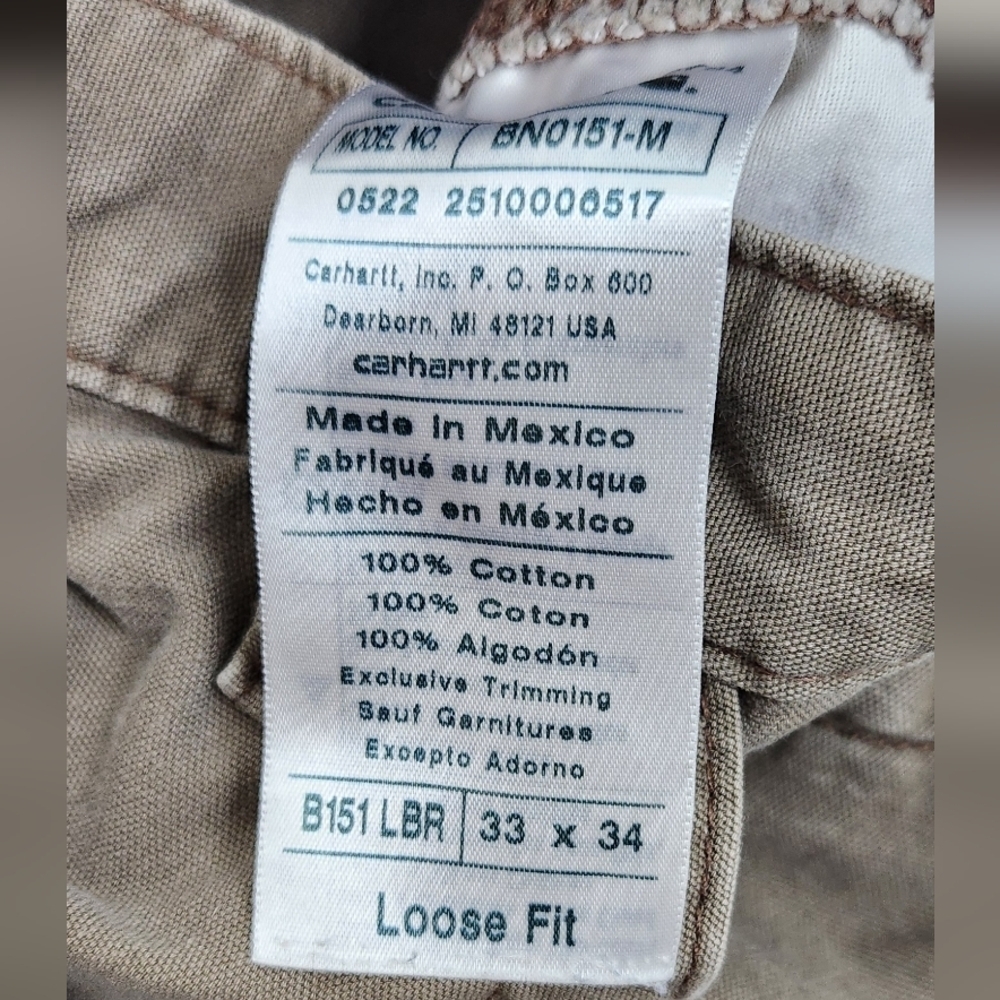 Carhartt Khaki Utility Pants - Picture 8 of 8